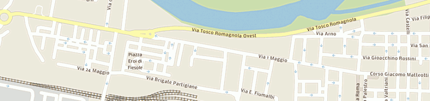 Mappa della impresa cardini paolo a PONTEDERA