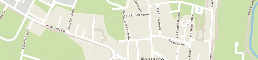 Mappa della impresa autotrasporti salvadori salvatore e c snc a PONSACCO