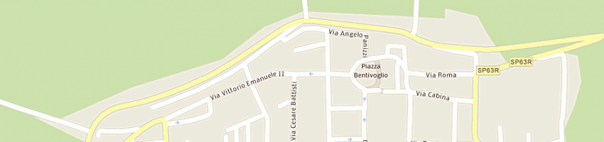 Mappa della impresa zatelli mirta e c sas a GUALTIERI