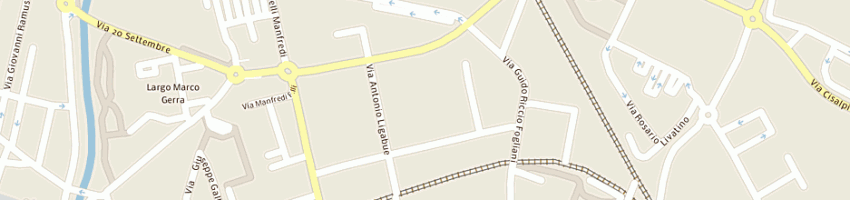 Mappa della impresa rozzi fratelli a REGGIO EMILIA
