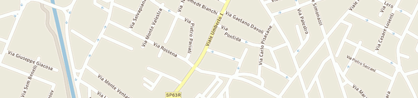 Mappa della impresa carlini marco a REGGIO EMILIA
