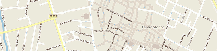 Mappa della impresa cucchi giorgio e massimo a REGGIO EMILIA