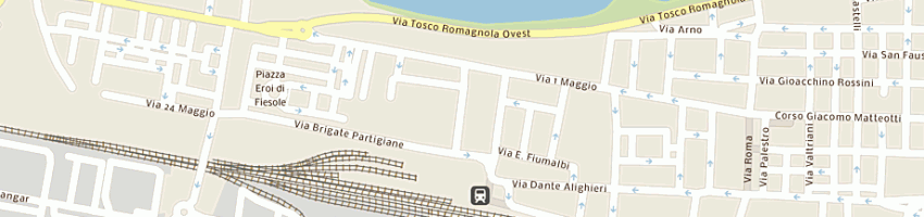 Mappa della impresa uisp valdera a PONTEDERA