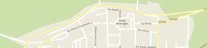 Mappa della impresa bonfanti assicurazioni srl a GUALTIERI