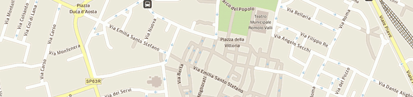 Mappa della impresa i delfini di brasa alessandro e c sas a REGGIO EMILIA