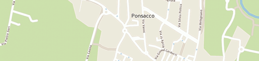 Mappa della impresa pratelli alessandro a PONSACCO