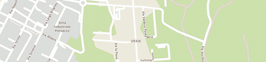 Mappa della impresa car audio service di giuntini walter a PONSACCO
