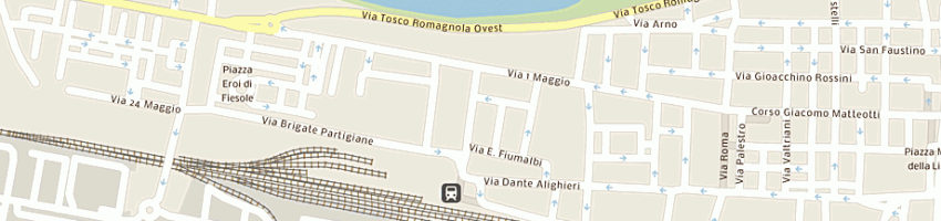 Mappa della impresa la roccia di staccioli giorgio e c snc a PONTEDERA