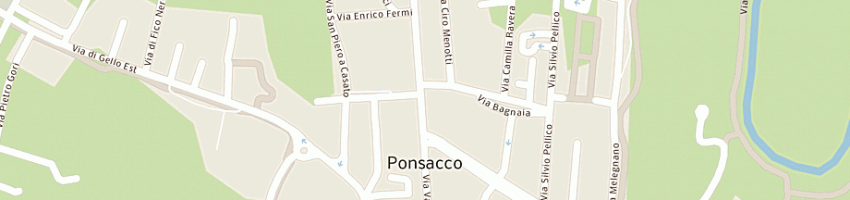Mappa della impresa cr impianti srl a PONSACCO