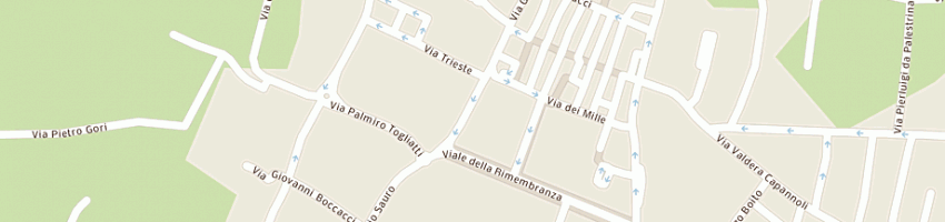 Mappa della impresa tipografia venagli di venagli alberto a PONSACCO