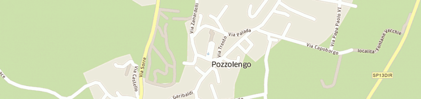 Mappa della impresa malerba mauro a POZZOLENGO