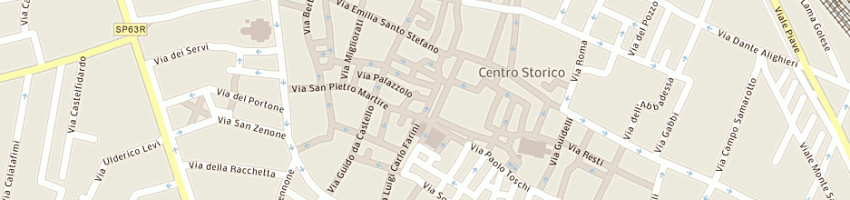 Mappa della impresa ali societa' di fornitura di lavoro temporaneo spa a REGGIO EMILIA