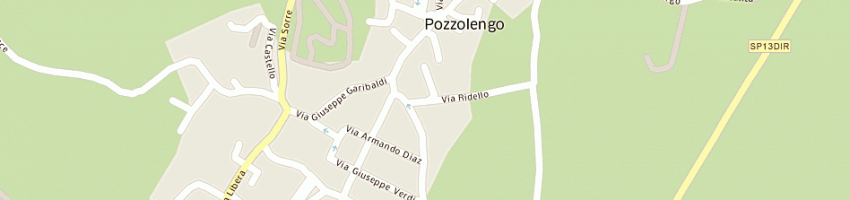 Mappa della impresa guaragna gian luca a POZZOLENGO