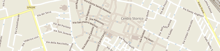 Mappa della impresa franceschetti roberto a REGGIO EMILIA