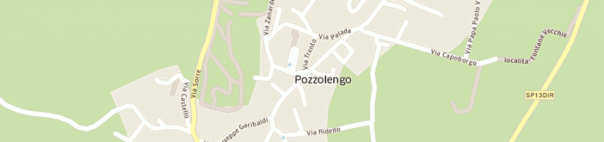 Mappa della impresa brunati silvana a POZZOLENGO