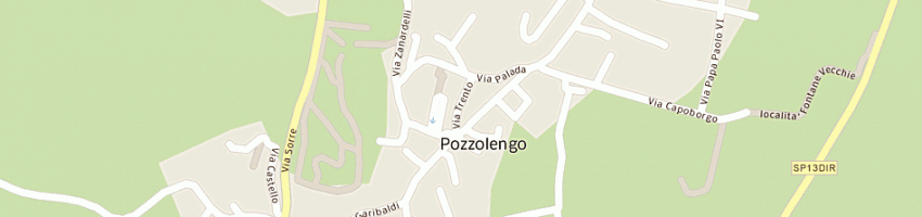 Mappa della impresa greco salvatore a POZZOLENGO