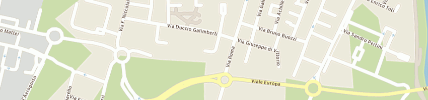Mappa della impresa signorini vasco a PONTEDERA