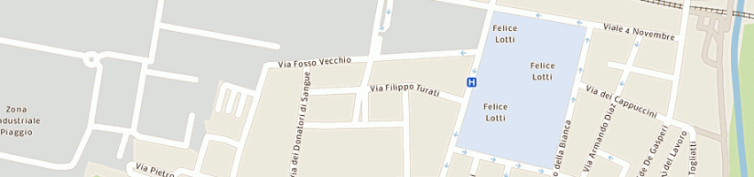 Mappa della impresa ristori simone a PISA