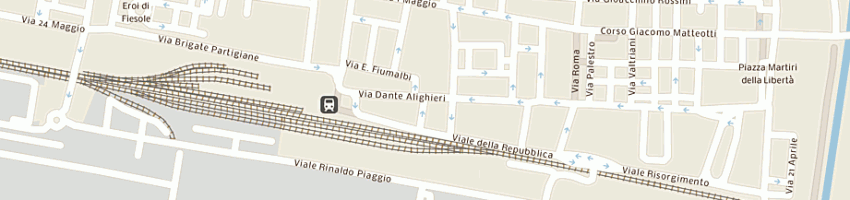 Mappa della impresa pasquinucci luca a PONTEDERA