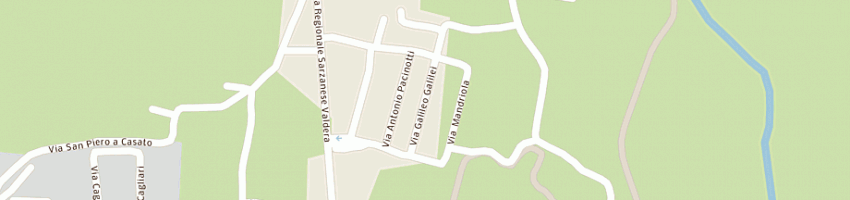 Mappa della impresa guiggi luigi a PONSACCO