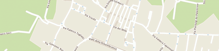 Mappa della impresa agenzia immobiliare bendinelli a PONSACCO