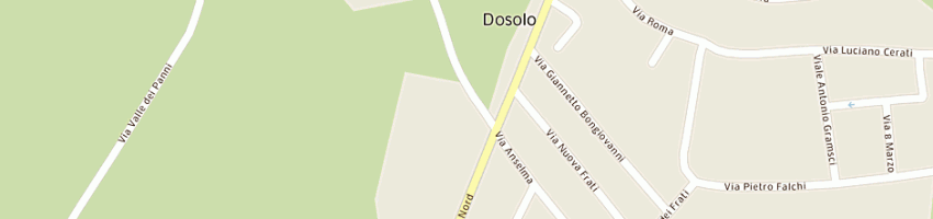 Mappa della impresa zavattini giacomo a DOSOLO