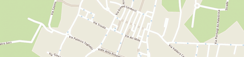 Mappa della impresa becuzzi alessandro a PONSACCO