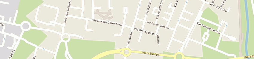Mappa della impresa orto e co frutta soc coop a PONTEDERA