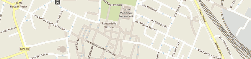 Mappa della impresa profumeria franca (srl) a REGGIO EMILIA