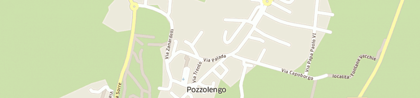 Mappa della impresa antica locanda del contrabbandiere snc di bonat a POZZOLENGO