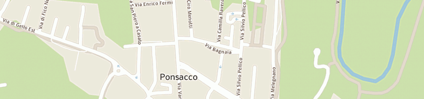 Mappa della impresa giovannetti nicola a PONSACCO