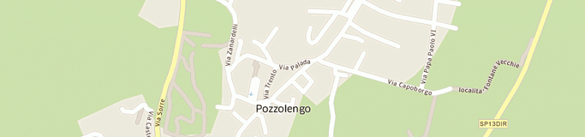 Mappa della impresa galeazzi gabriele a POZZOLENGO