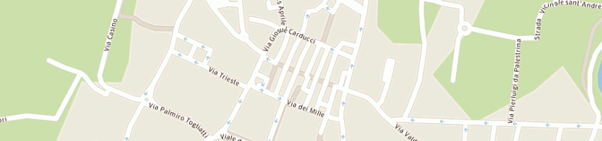 Mappa della impresa venus flli pettinelli srl a PONSACCO