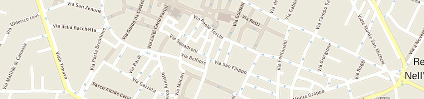 Mappa della impresa diffusione tessile (srl) a REGGIO EMILIA