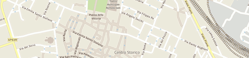 Mappa della impresa la maison des chevaliers snc di cavalieri federico e c a REGGIO EMILIA