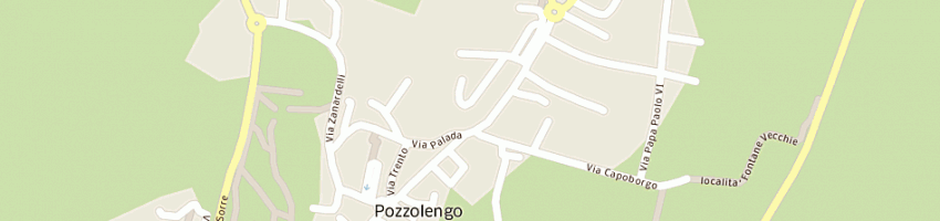 Mappa della impresa zanei gabriele a POZZOLENGO