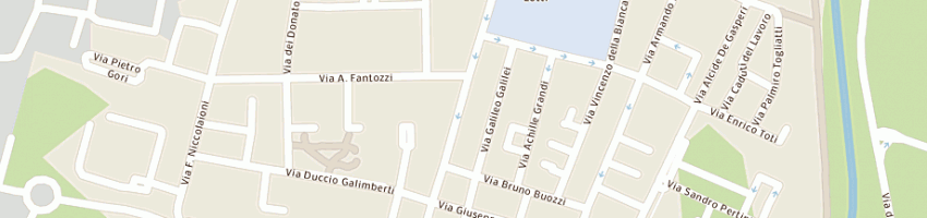 Mappa della impresa lucchesi stefano a PONTEDERA