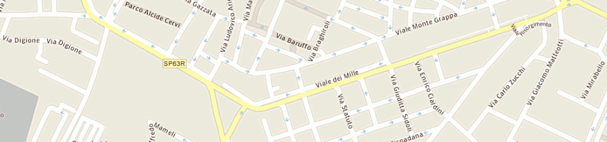 Mappa della impresa serri giandomenico a REGGIO EMILIA
