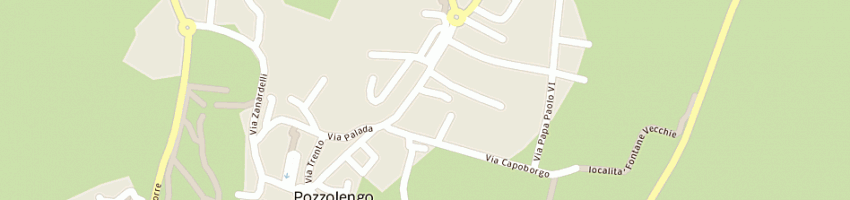 Mappa della impresa pizzeria effe zeta snc di fraccaro rosanna c a POZZOLENGO