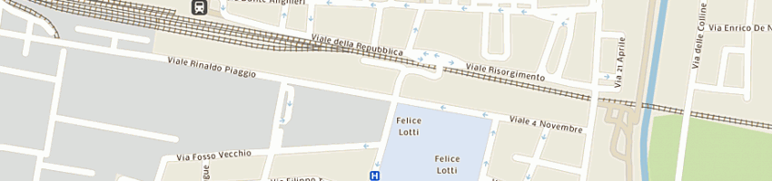 Mappa della impresa spini carlo a PONTEDERA