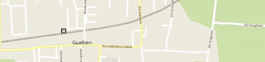 Mappa della impresa giordani pietro a REGGIO EMILIA
