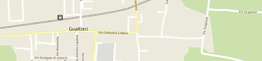 Mappa della impresa rs informatica di rovesti sergio a GUALTIERI
