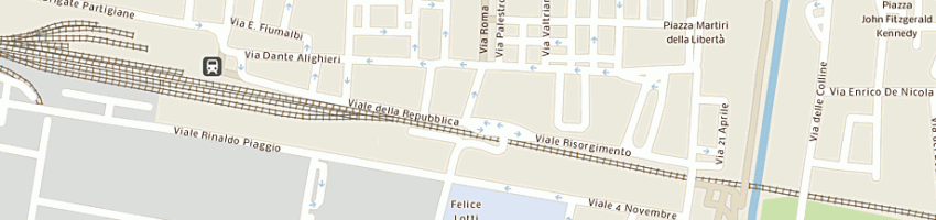 Mappa della impresa supercopia a PISA