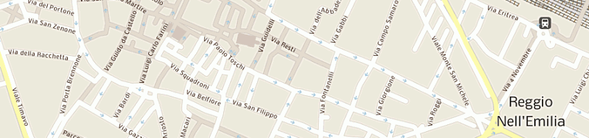 Mappa della impresa bertolani giovanni a REGGIO EMILIA
