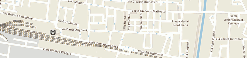 Mappa della impresa fiorentini a PONTEDERA