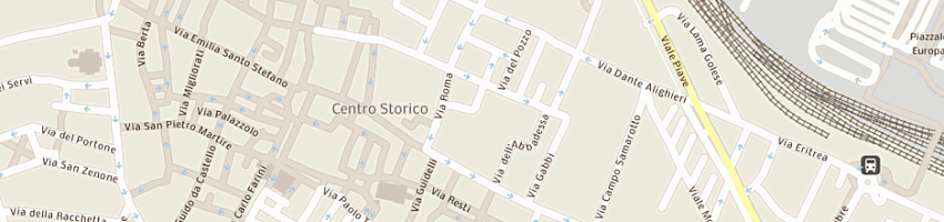Mappa della impresa pari e dispari a REGGIO EMILIA