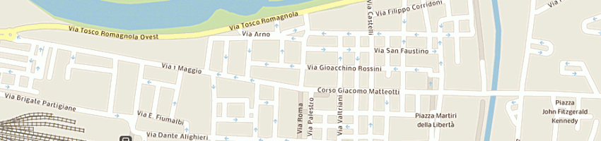 Mappa della impresa parenti graziana a PONTEDERA