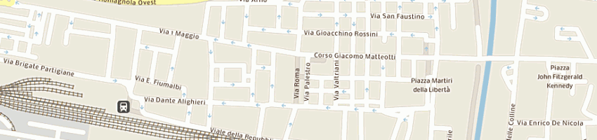 Mappa della impresa siro di lupi siro e c (snc) a PONTEDERA