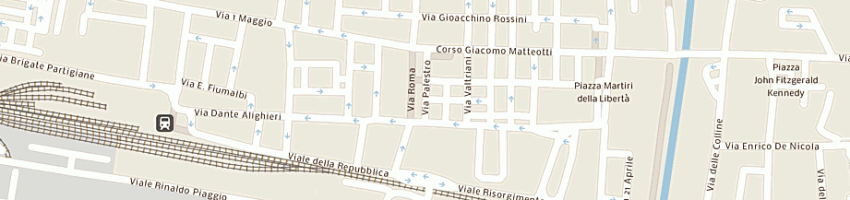 Mappa della impresa studio legale associato giuntoli colombaioni castellini panicucci a PONTEDERA