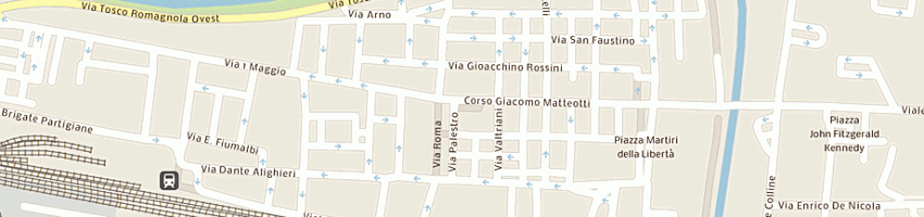 Mappa della impresa venus flli pettinelli srl a PONTEDERA
